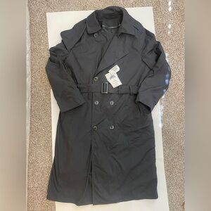 US Army Trench Coat Size 40 L All Weather Defense Logistics Agency Garrison NEW